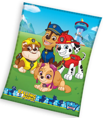 Se Paw Patrol Coral Fleece tæppe - 150 x 200 cm ✔ Kæmpe udvalg i Mmaction ✔ Hurtig levering: 1 - 2 Hverdage samt billig fragt - Varenummer: MMA-2040363 og barcode / Ean: &